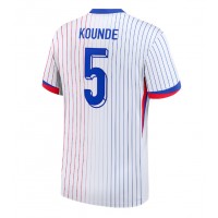 Maglia Calcio Francia Jules Kounde #5 Seconda Divisa Europei 2024 Manica Corta